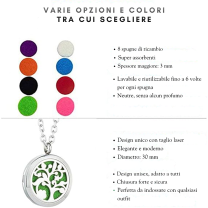 Aurea Essence™ –Collana Diffusore di Profumo